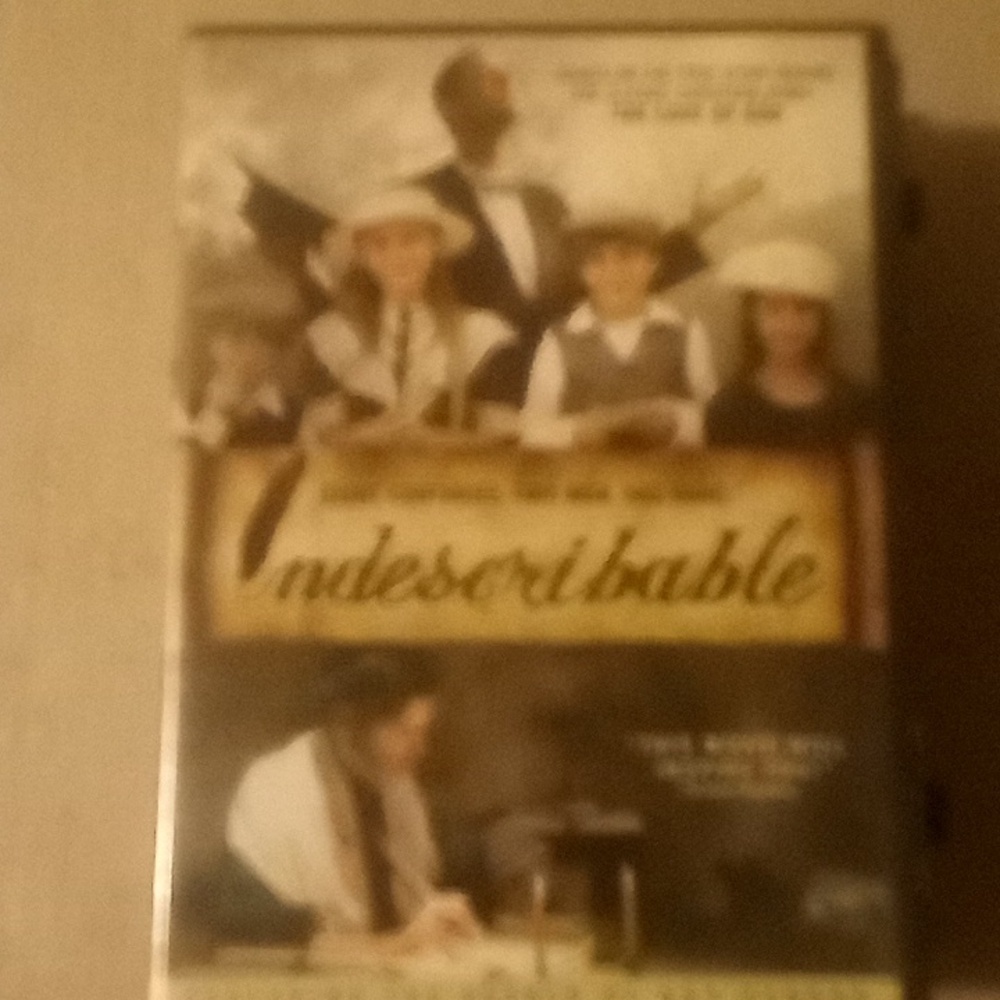 INDESCRIBABLE DVD